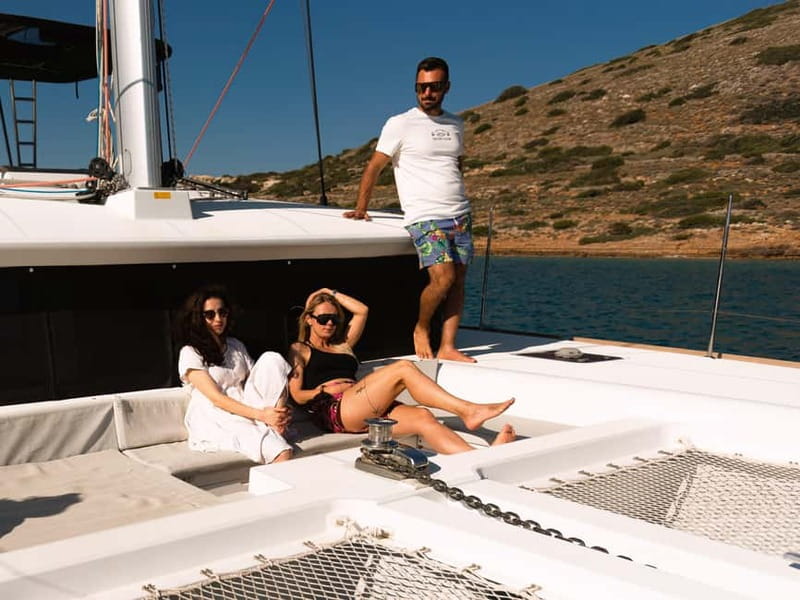 Chania Old Port:Luxury Sunset Catamaran Cruise with Prosecco - Pickup areas, timing, and what to bring
