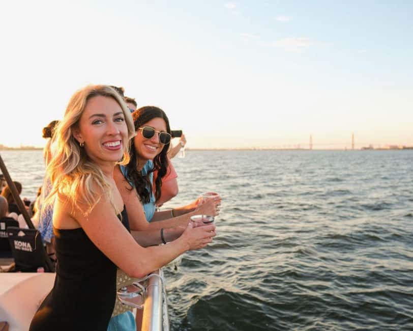 Charleston Harbor Sunset Cruise with Music & Onboard Bar - What this Charleston sunset cruise is really like