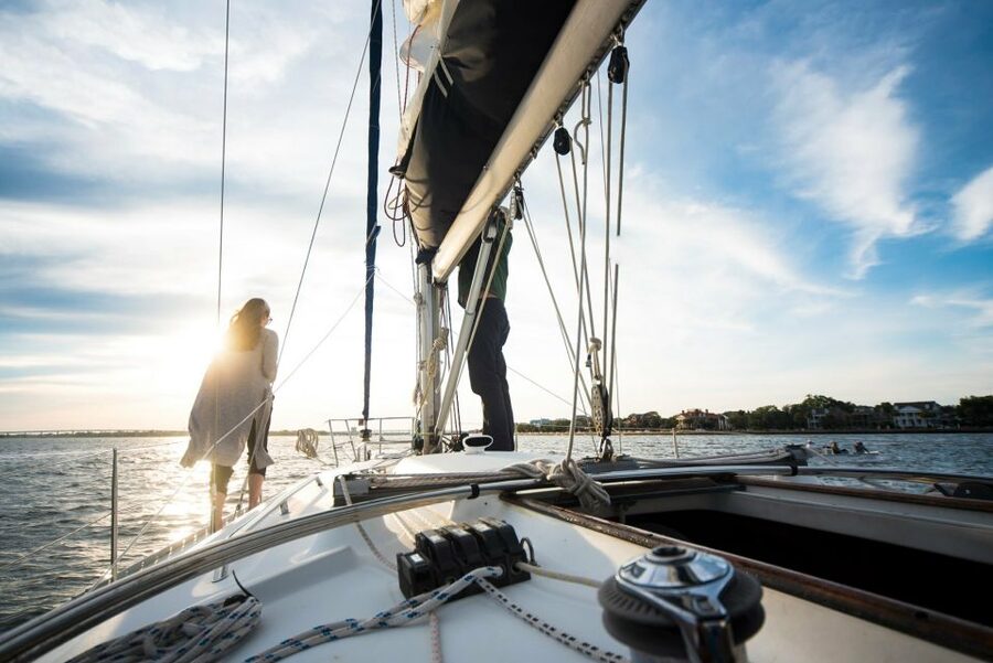 Charleston: Private BYOB Luxury Yacht Cruise - Castle Pinckney, Fort Sumter, and the open harbor views
