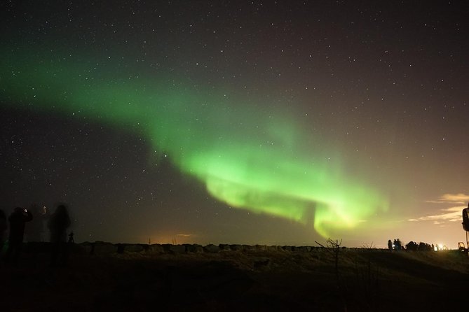 Chasing Aurora Borealis with Warmth and Treats in Premium Tour! - Leaving Reykjavik after dark