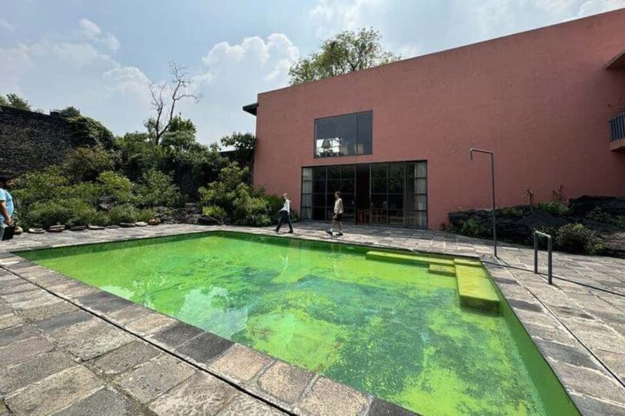CMDX: Luis Barragan Legacy Exclusive Tour at Casa Pedregal - The volcanic setting is the main event