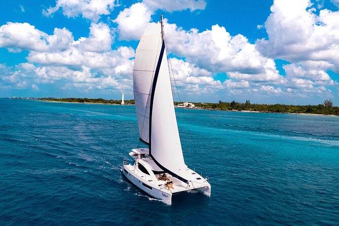 Cozumel Luxury Sailing & Snorkeling with Lunch and Open Bar Onboard - Key points at a glance