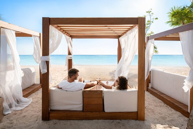 Cozumel: VIP Access Pass at KUZÁ Beach & Adventure Park - Three hours of reserved beach time