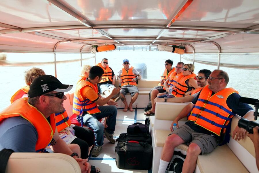 Cu Chi Tunnels Luxury Speed Boat Half Day Tour - Tapioca, hot tea, and a simple Vietnamese lunch