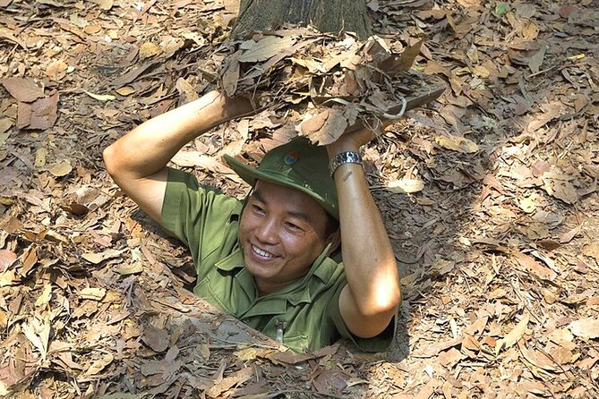 Cu Chi Tunnels - VIP Private Tour - Walking through the tunnel complex