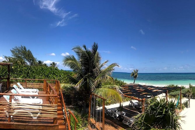 Day excursion to a PRIVATE LUXURY BEACH CLUB with transportation. - The port pickup requires a little planning