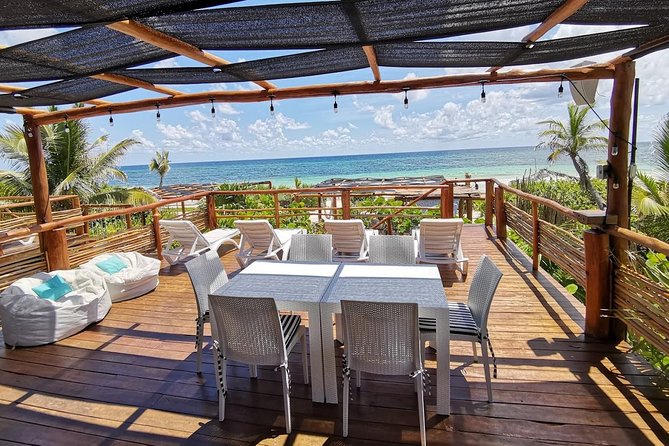 Day excursion to a PRIVATE LUXURY BEACH CLUB with transportation. - Your private deck is the real centerpiece