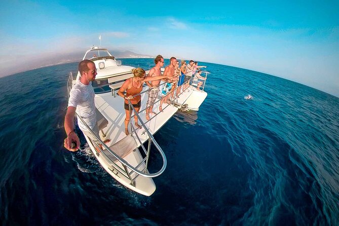 Deluxe Catamaran to Isla Mujeres with Open Bar from Cancun - What this Cancun catamaran day is really like