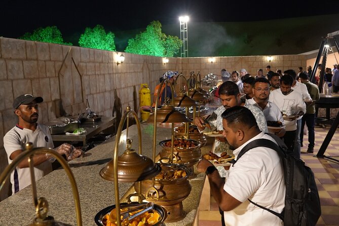 Deluxe Premium Dubai Desert Safari with Camel Ride, and Live Show - Timing, group size, and practical planning