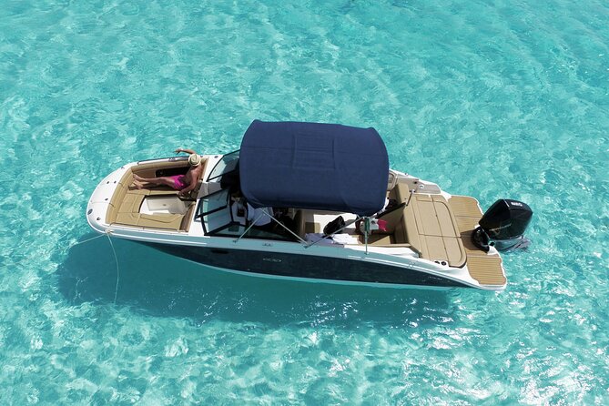 Deluxe Private Boats - 27 ft Sea Ray - Reef Snorkeling Away From the Crowds