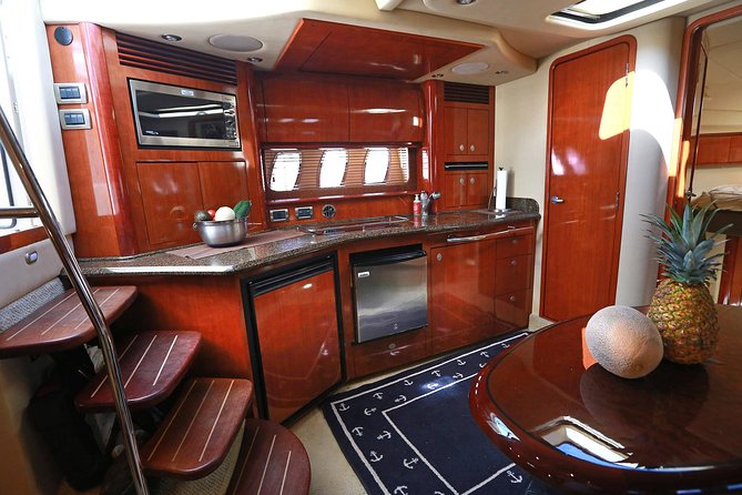 Deluxe Private Boats - 40 ft Sea Ray - A waist-deep natural reserve for an easier swim