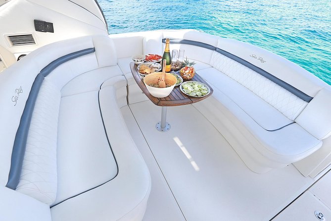 Deluxe Private Boats - 40 ft Sea Ray - Snorkeling over coral heads away from the crowds