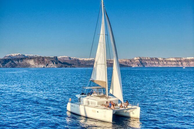 Deluxe Santorini Sailing with BBQ and Drinks Shared Tour - Palea Kameni and Nea Kameni: the volcanic heart of the route