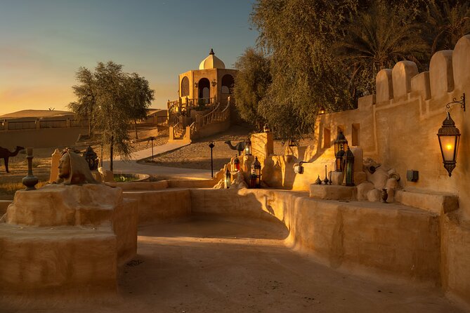 Desert Safari: Luxury Fortress Dinner, Camel Ride & Dune Bashing - The afternoon starts with a hotel pickup