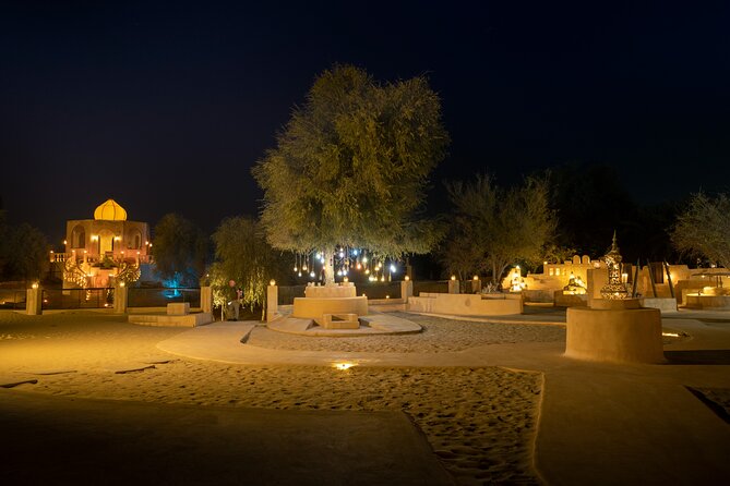 Desert Safari: Luxury Fortress Dinner, Camel Ride & Dune Bashing - The evening show keeps the camp lively