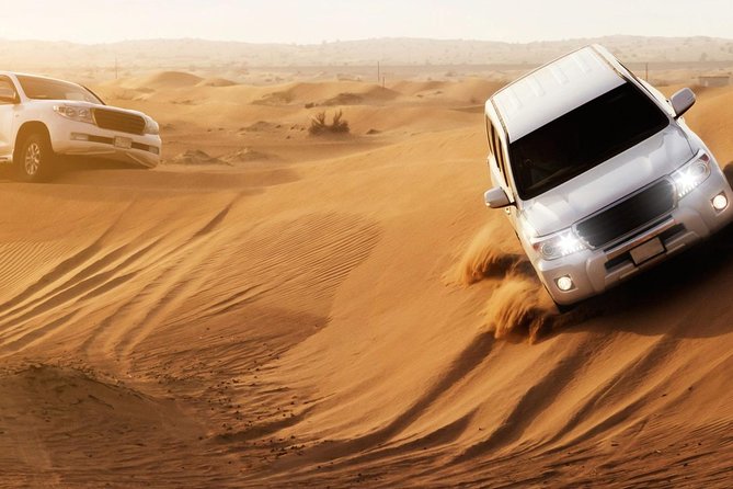 Dubai Desert Safari-Premium - Leaving Dubai for the open desert