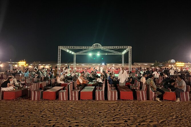 Dubai Evening Safari With Quad Biking VIP BBQ 10 Show Camel Ride - VIP seating, BBQ dinner, and what is included
