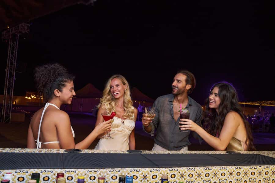 Dubai: Exclusive VIP Desert Safari Dinner with Live Show - The guide can make or break the desert portion