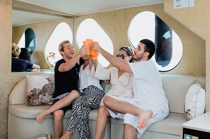 Dubai Harbour Luxury Yacht Tour with BBQ & Drinks - Key points at a glance