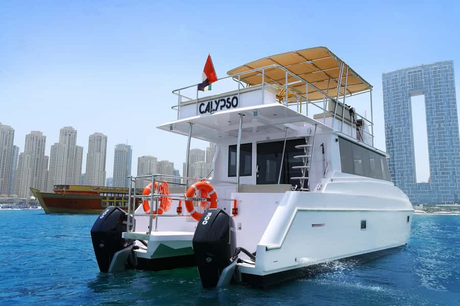 Dubai: Luxury Sightseeing Cruise with Food and Drinks - Dubai Marina Canal, skyscrapers, and yachts