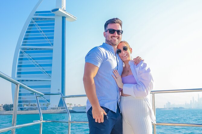 Dubai Luxury Yacht Tour with Live BBQ & Drinks - JBR and Ain Dubai bring the biggest photo moments