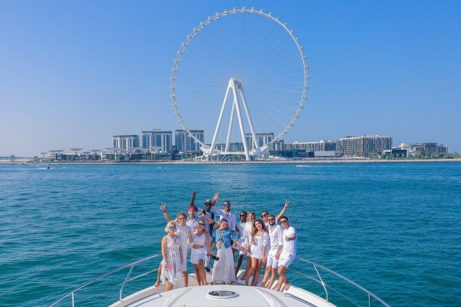 Dubai Luxury Yacht Tour with Live BBQ & Drinks - Atlantis marks the far end of the longest cruise