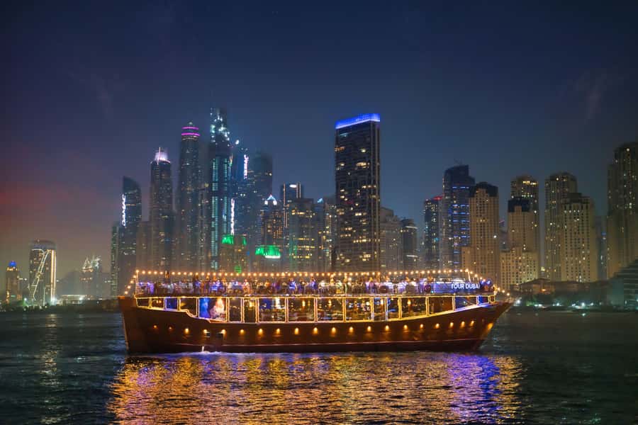 Dubai: Marina Luxury Dhow Dinner Cruise - Is $108 a fair price?