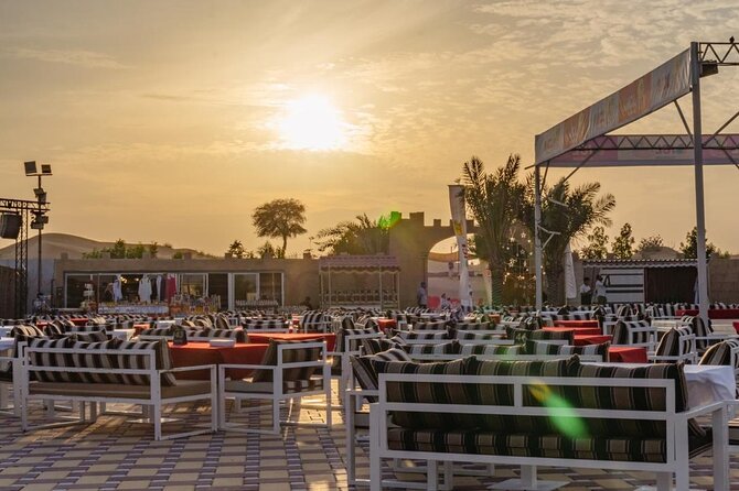 Dubai Premium Desert Safari – Live Buffet Dinner & Luxury Camp - Sandboarding Adds a Simple Desert Sport