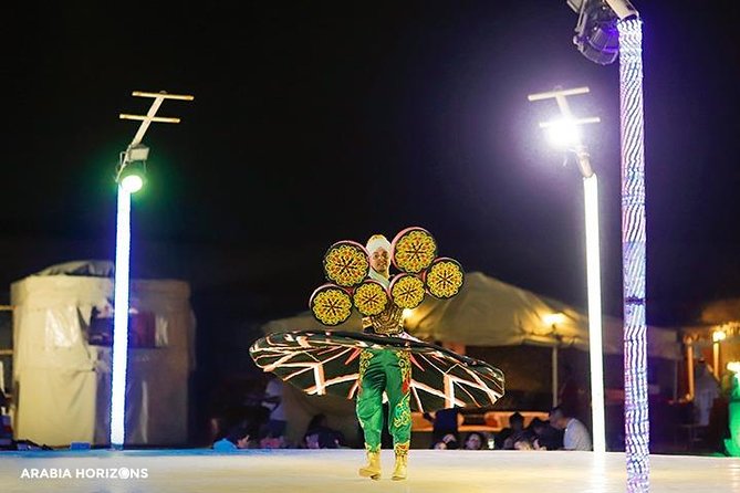 Dubai Premium Desert Safari with Live shows & Gourmet Dinner - Sand boarding, camels, falcons, and henna