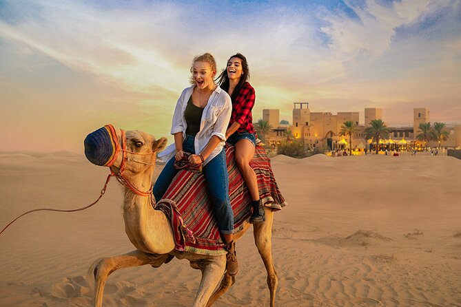 Dubai Premium Evening Desert Safari ATVs, Dinner & Shows - Leaving Dubai for the red dunes at Lahbab