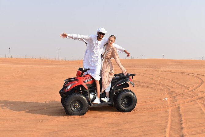 Dubai Premium Red Dunes Safari, Quad Bike, Camels & BBQ - The red-dune 4x4 ride is the headline act