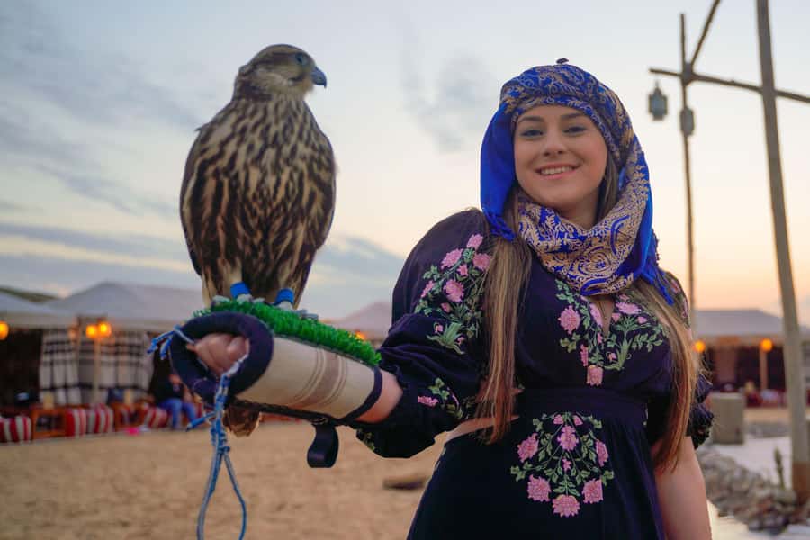 Dubai: Premium Safari, Camel Ride & Al Khayma Camp 3-Buffets - Dune bashing and sandboarding