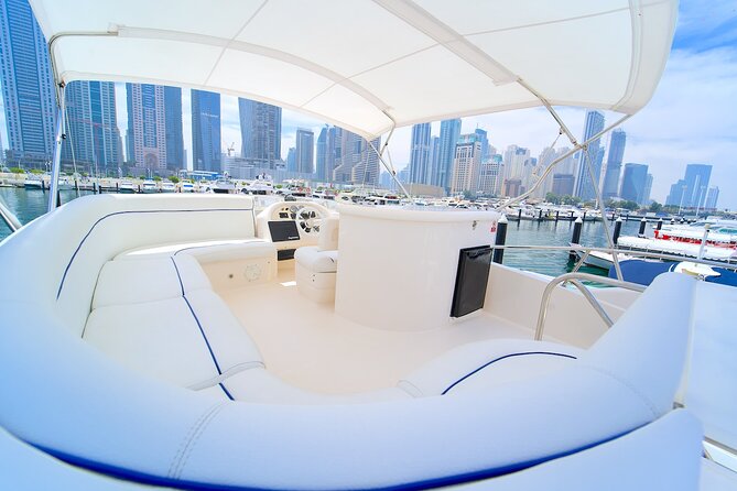 Dubai: Private Luxury Cruise on a Stylish 50ft Yacht - Food, drinks, and what you need to arrange
