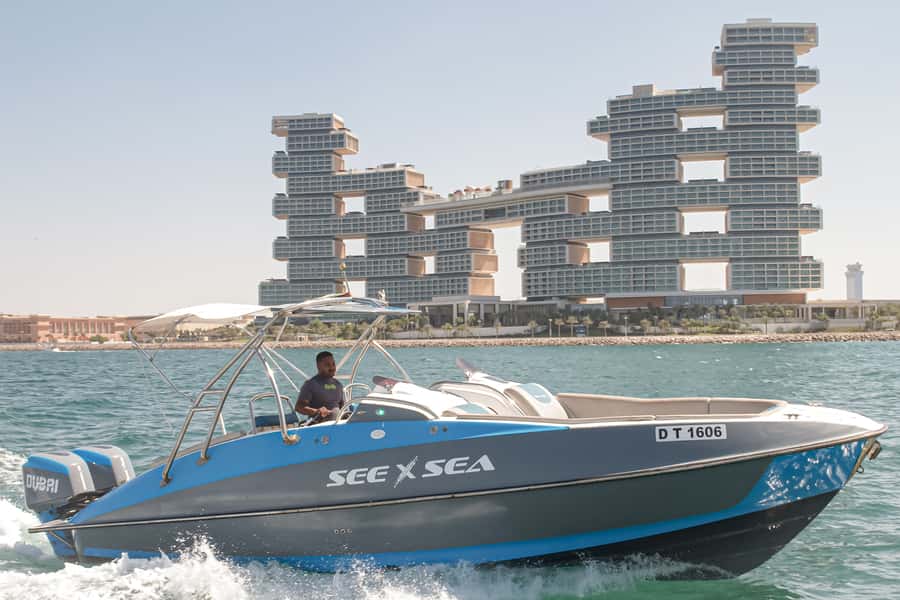 Dubai: Private Luxury Night Boat Tour - Dubai’s skyline from the water after dark