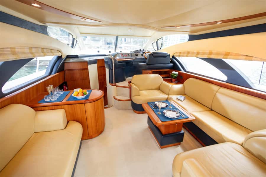 Dubai: Private Luxury Yacht Cruise for up to 20 People - The Palm Jumeirah from the water