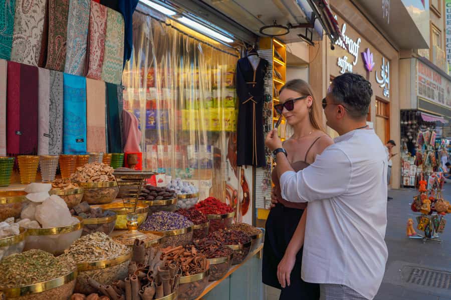 Dubai Private Top Attractions, Premium Vehicle & Street Food - Food and hospitality at Al Khayma Heritage House