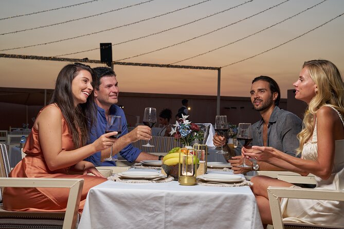 Dubai Private VIP Desert Dinner and Live Entertainment Show - Sandboarding, photos, and simple desert activities