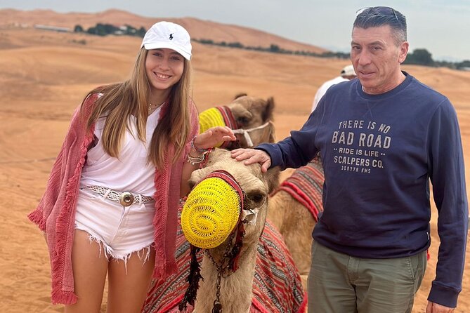 Dubai VIP Desert Safari & Sunset , Camel Ride, Premium dinner - Hotel pickup and a small-group start