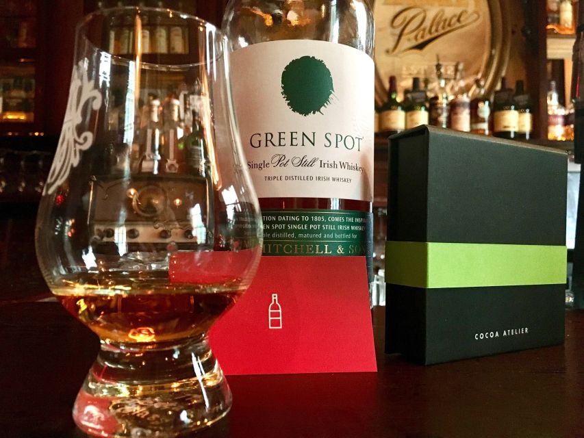 Dublin: 2-Hour Premium Whiskey and Food Tasting Tour - Five glasses, two Dublin bars, one compact introduction