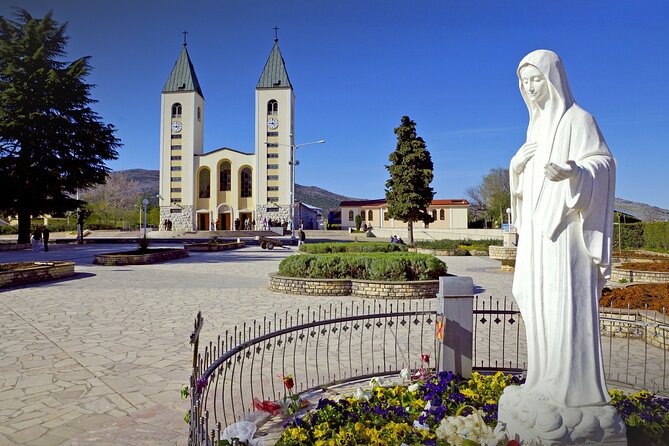 Dubrovnik to Medjugorje & Kravice - Day Trip with Luxury Vehicle - Medjugorje and the Church of Saint James