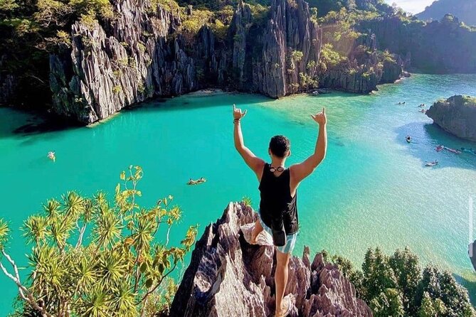 El Nido Tour D - Lagoons & Beaches Premium tour(Private / Shared) - Pasandigan Cove rewards swimmers and snorkelers