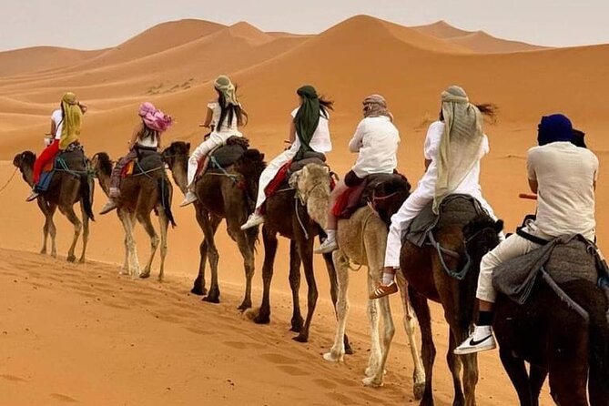 Enjoy 3 Days luxury camp Sandboard from Fes back fes,ou Marakech - What the $348.44 price buys you