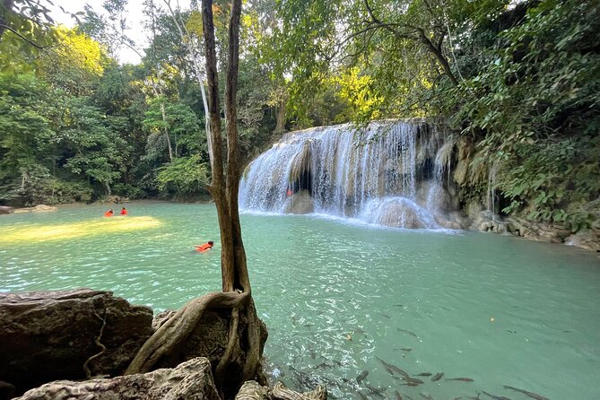 Erawan Waterfall and Kanchanaburi Private Tour [Optional Luxury] - Why this day works: waterfalls first, wartime history later