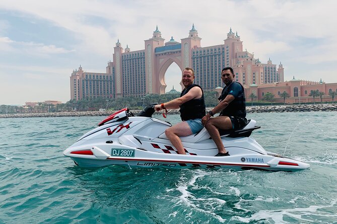 Exclusive 1HR Jet Ski Tour- Burj al Arab & Atlantis - The included extras that improve the value
