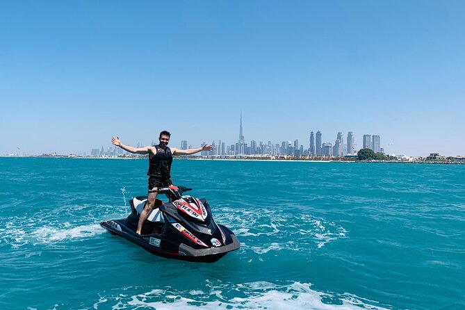 Exclusive 2HR Jet Ski TOUR-JBR & BLUEWATERS-ATLANTIS-BURJ AL ARAB - What is included, and what you need to bring