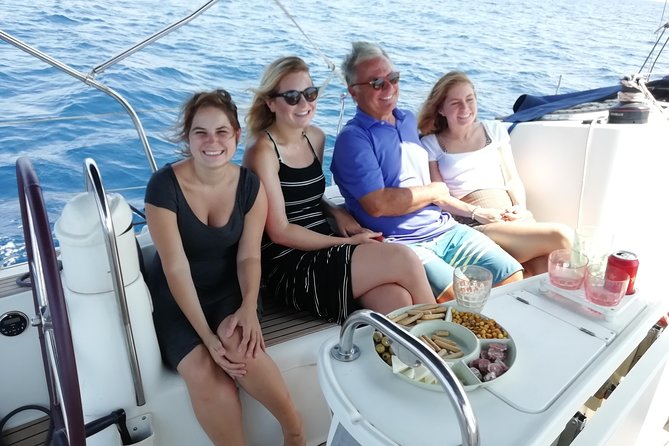 Exclusive Barcelona Private Luxury Sailing Cruise with Open Bar - The Olympic Towers and Barcelona’s skyline