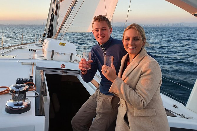 Exclusive Barcelona Private Luxury Sailing Cruise with Open Bar - The old fortress from the water