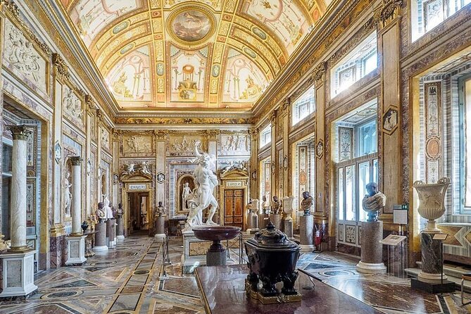 Exclusive Borghese Gallery Tour with Skip-the-Line Access - The main floor: Roman antiquities and the famous mosaic
