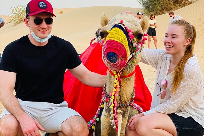 Exclusive Desert safari - Arriving at the Bedouin-style camp