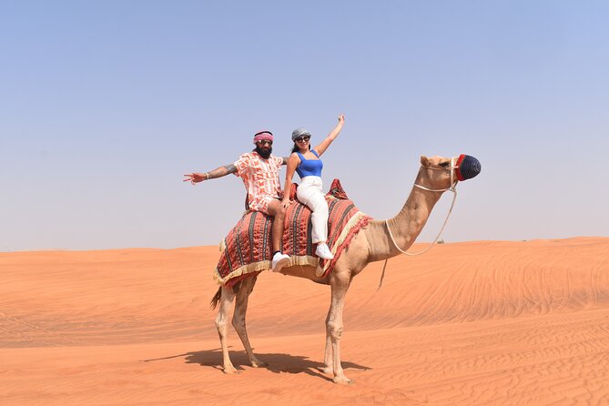 Exclusive Desert Safari Camel Ride Sandboard & Buffet BBQ Dinner - Key points to know before booking